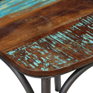 vidaXL Dining Chairs 2 pcs. Solid Reclaimed Wood