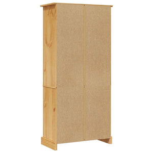 vidaXL Buffet Cabinet Mexican Style Pine Wood 80x40x170 cm