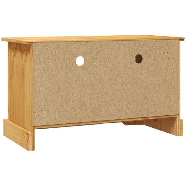 vidaXL TV Cabinet Mexican Style Pinewood 91x43x56 cm