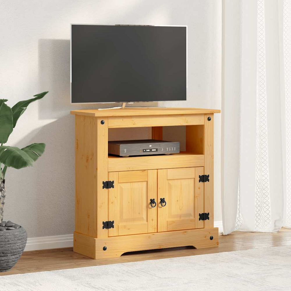 vidaXL Console Table Mexican Corona Style Pine Wood 80x43x78 cm