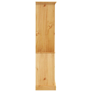 vidaXL Bookcase with 5 Shelves Mexican Style Pine Wood 80x40x170 cm