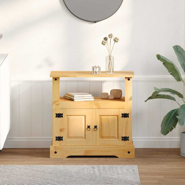 vidaXL TV Cabinet Mexican Style Solid Pine Corona 80 x 43 x 78 cm
