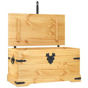 vidaXL Trunk Mexican Style Pinewood 91x49.5x47 cm