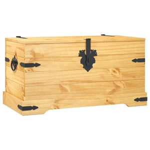vidaXL Trunk Mexican Style Pinewood 91x49.5x47 cm
