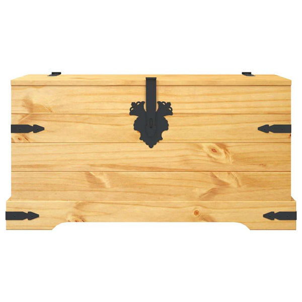 vidaXL Trunk Mexican Style Pinewood 91x49.5x47 cm