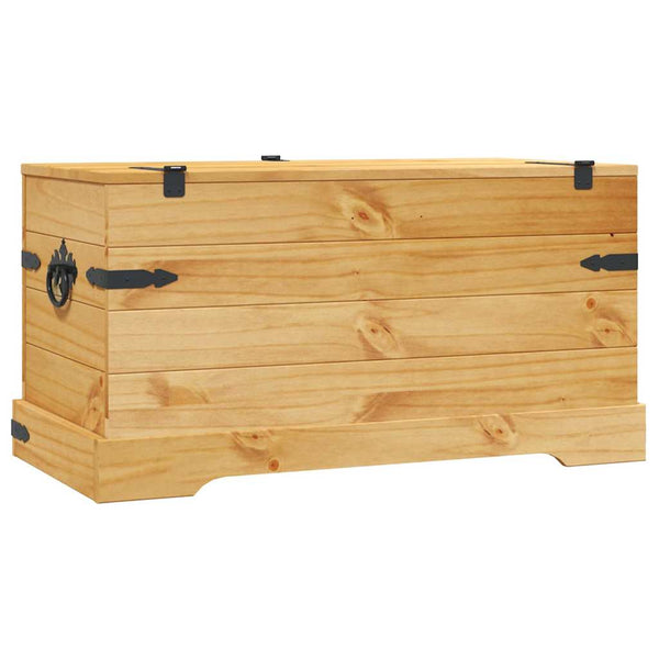 vidaXL Trunk Mexican Style Pinewood 91x49.5x47 cm