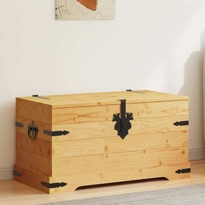 vidaXL Trunk Mexican Style Pinewood 91x49.5x47 cm