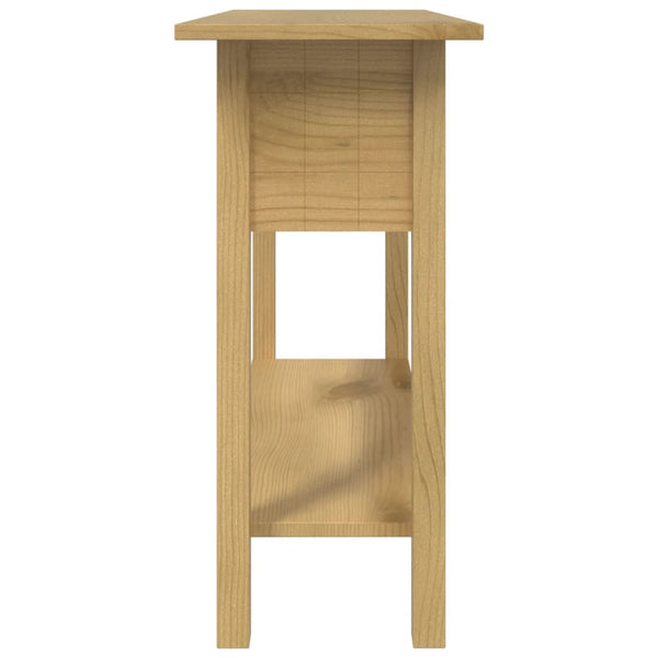 vidaXL Corona-Style Console Table Solid Pine 93x34.5x73 cm