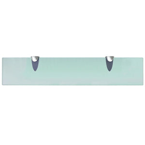 vidaXL Floating Glass Shelf 50x10 cm 8 mm