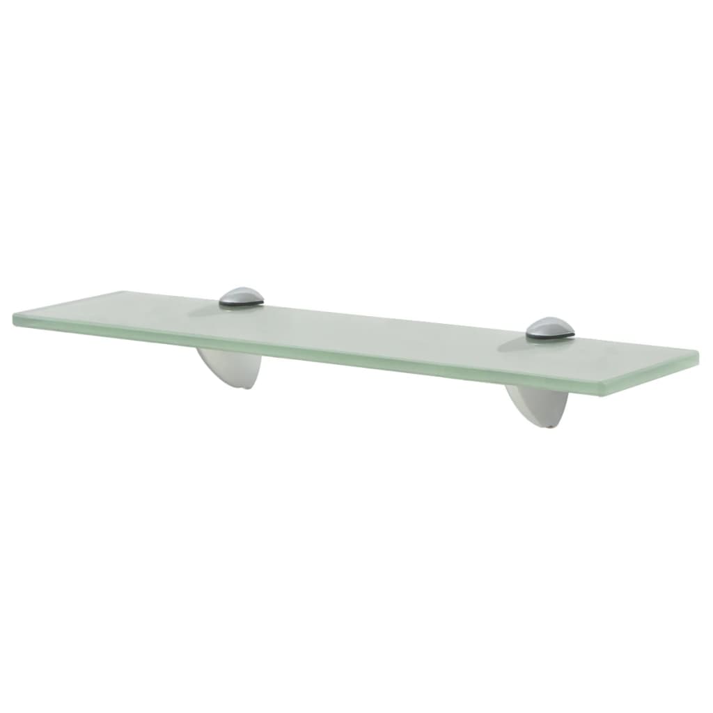 vidaXL Floating Wall Shelf Glass 40x10 cm 8 mm