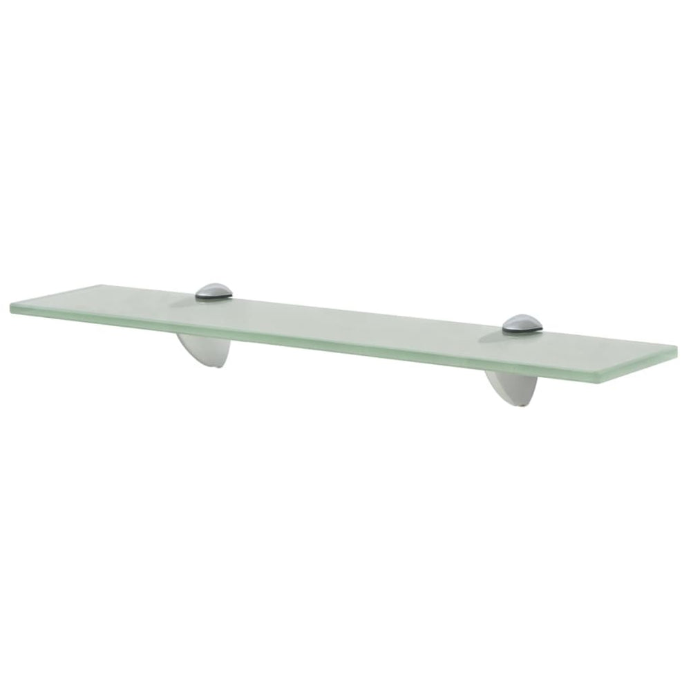 vidaXL Floating Glass Shelf 50x10 cm 8 mm