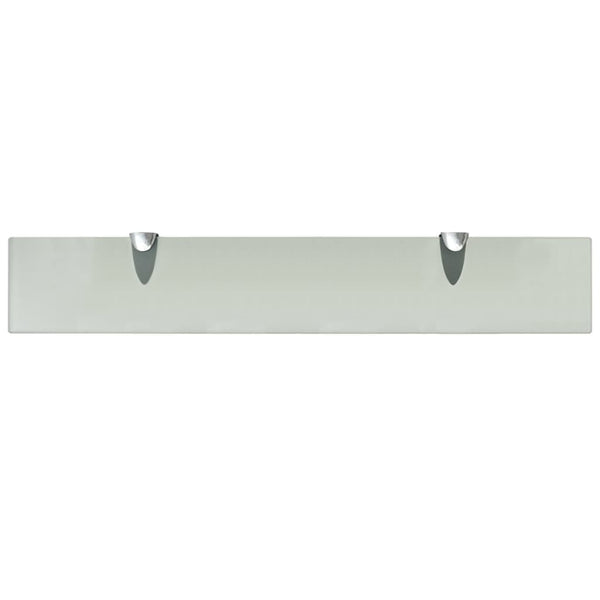 vidaXL Floating Wall Shelf Glass 60x10 cm 8 mm
