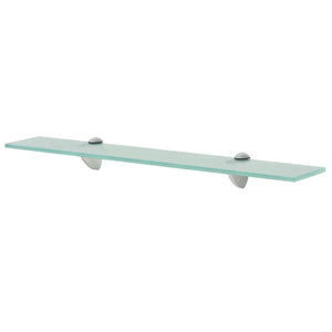 vidaXL Floating Wall Shelf Glass 60x20 cm 8 mm