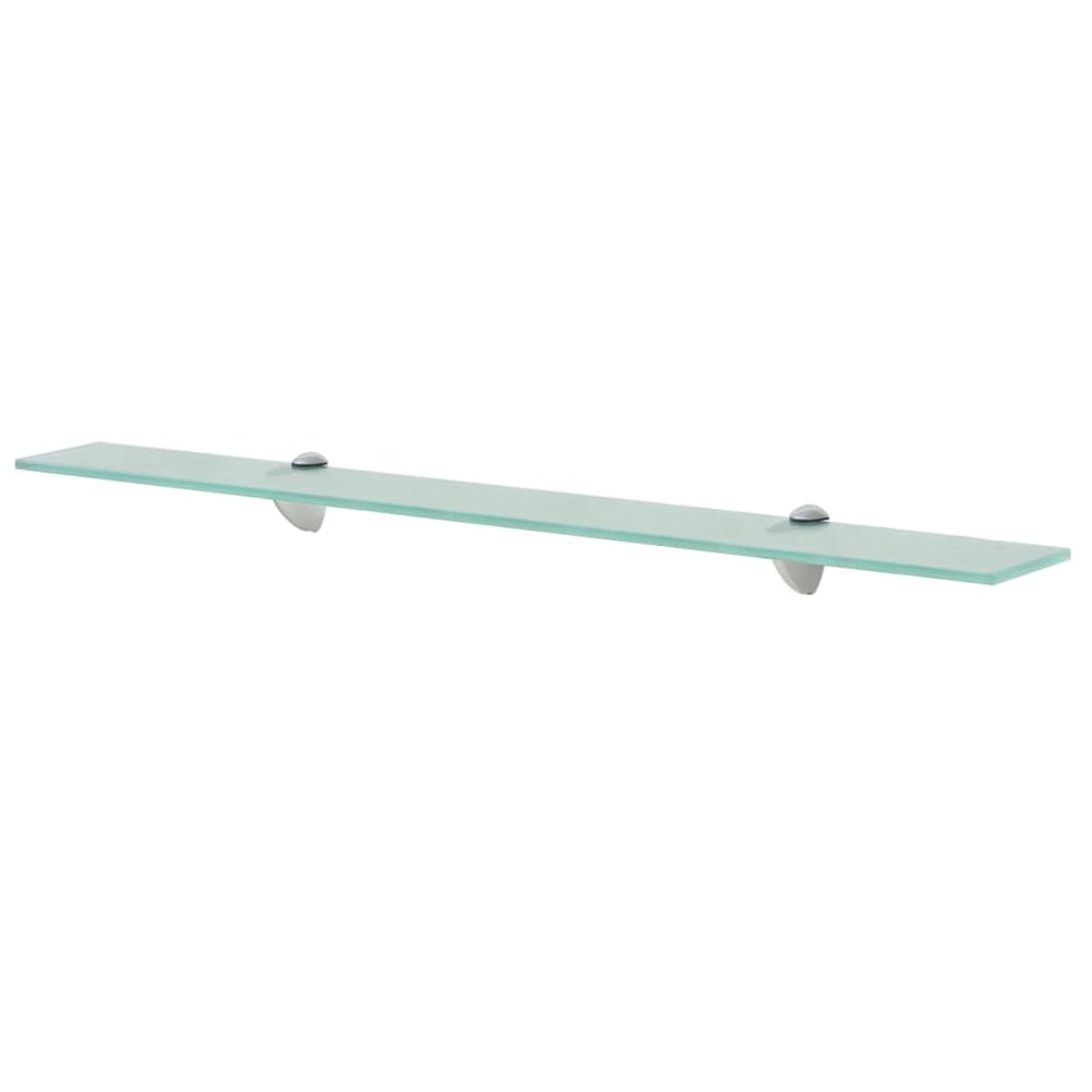 vidaXL Floating Glass Shelf 80x20 cm 8 mm