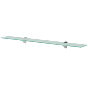 vidaXL Floating Glass Shelf 80x20 cm 8 mm