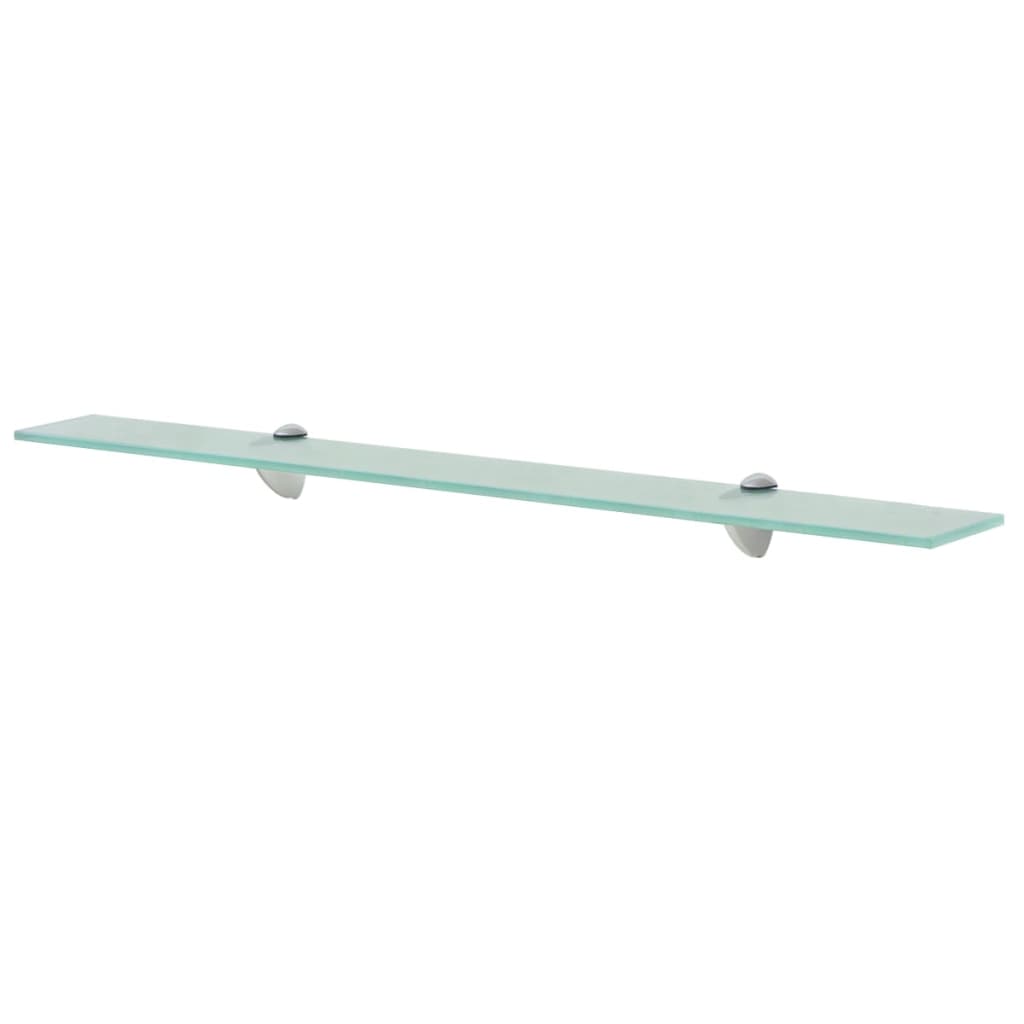 vidaXL Floating Glass Shelf 80x20 cm 8 mm