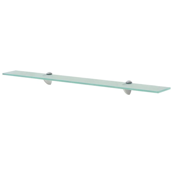 vidaXL Floating Glass Shelf 80x20 cm 8 mm