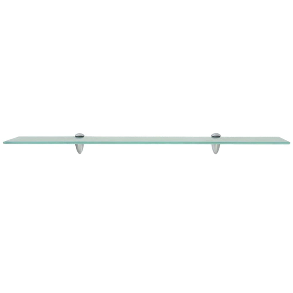 vidaXL Floating Glass Shelf 80x20 cm 8 mm
