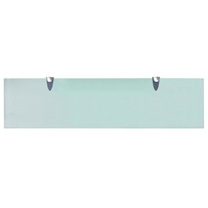 vidaXL Floating Glass Shelf 80x20 cm 8 mm
