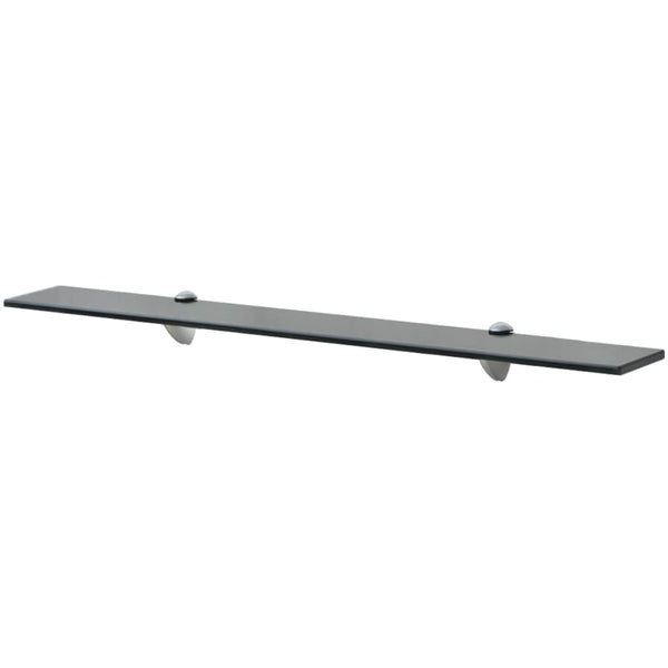 vidaXL Floating Glass Shelf 80x20 cm 8 mm