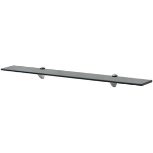 vidaXL Floating Glass Shelf 80x20 cm 8 mm
