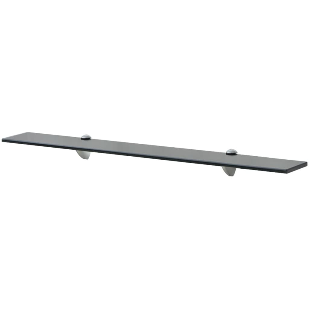 vidaXL Floating Glass Shelf 80x20 cm 8 mm