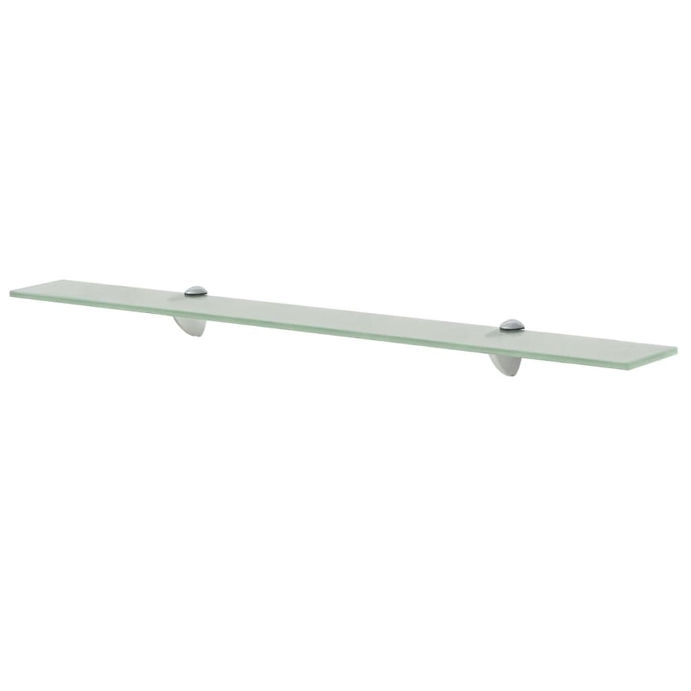 vidaXL Floating Glass Shelf 80x20 cm 8 mm