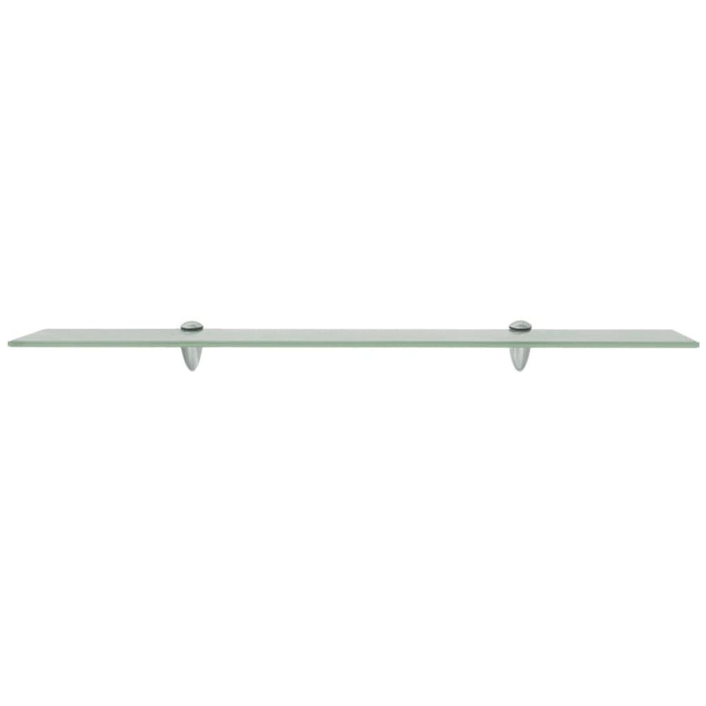 vidaXL Floating Glass Shelf 80x20 cm 8 mm