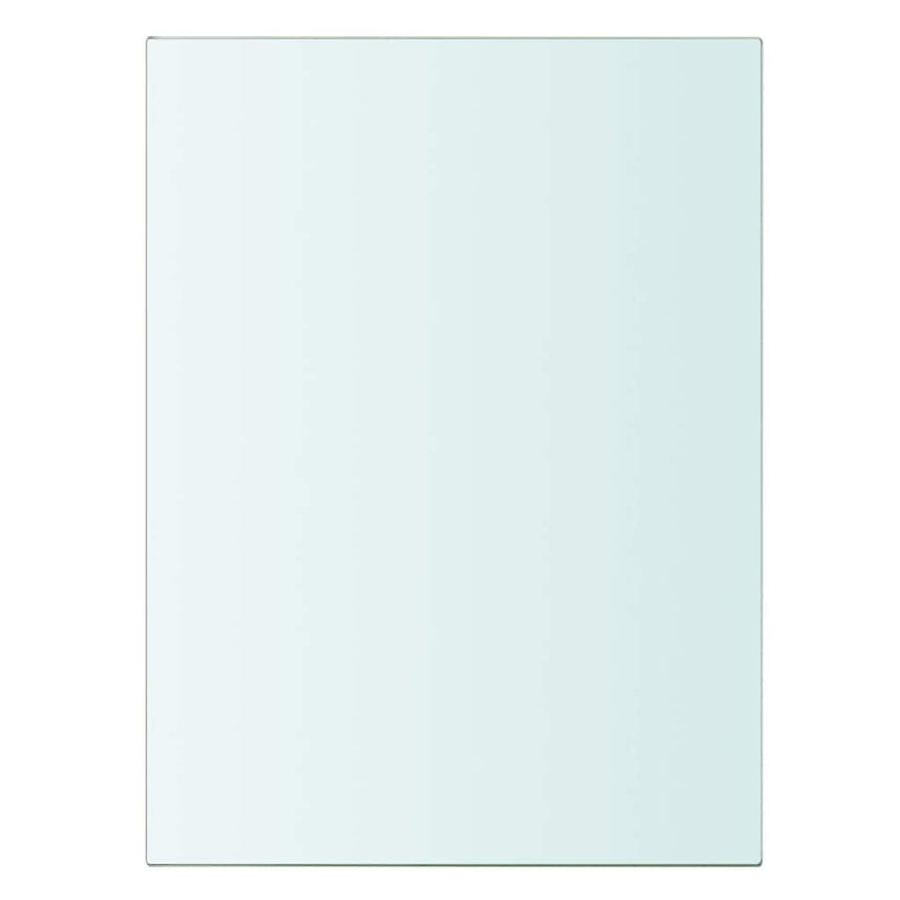 vidaXL Glass Shelf Transparent 20x15 cm