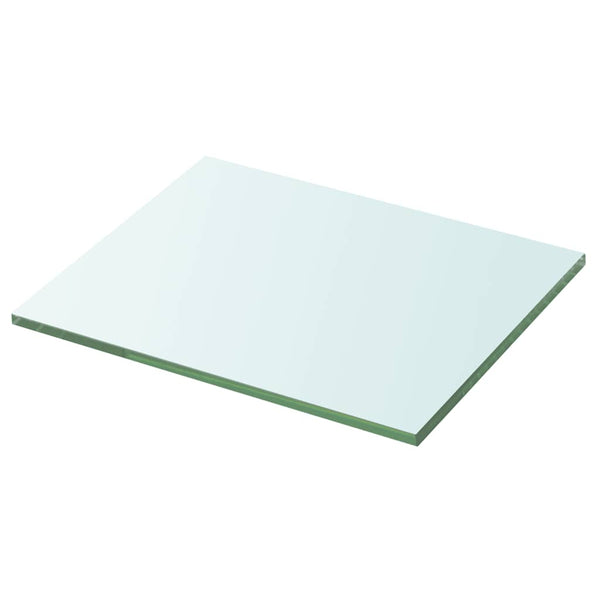 vidaXL Glass Shelf Transparent 20x25 cm