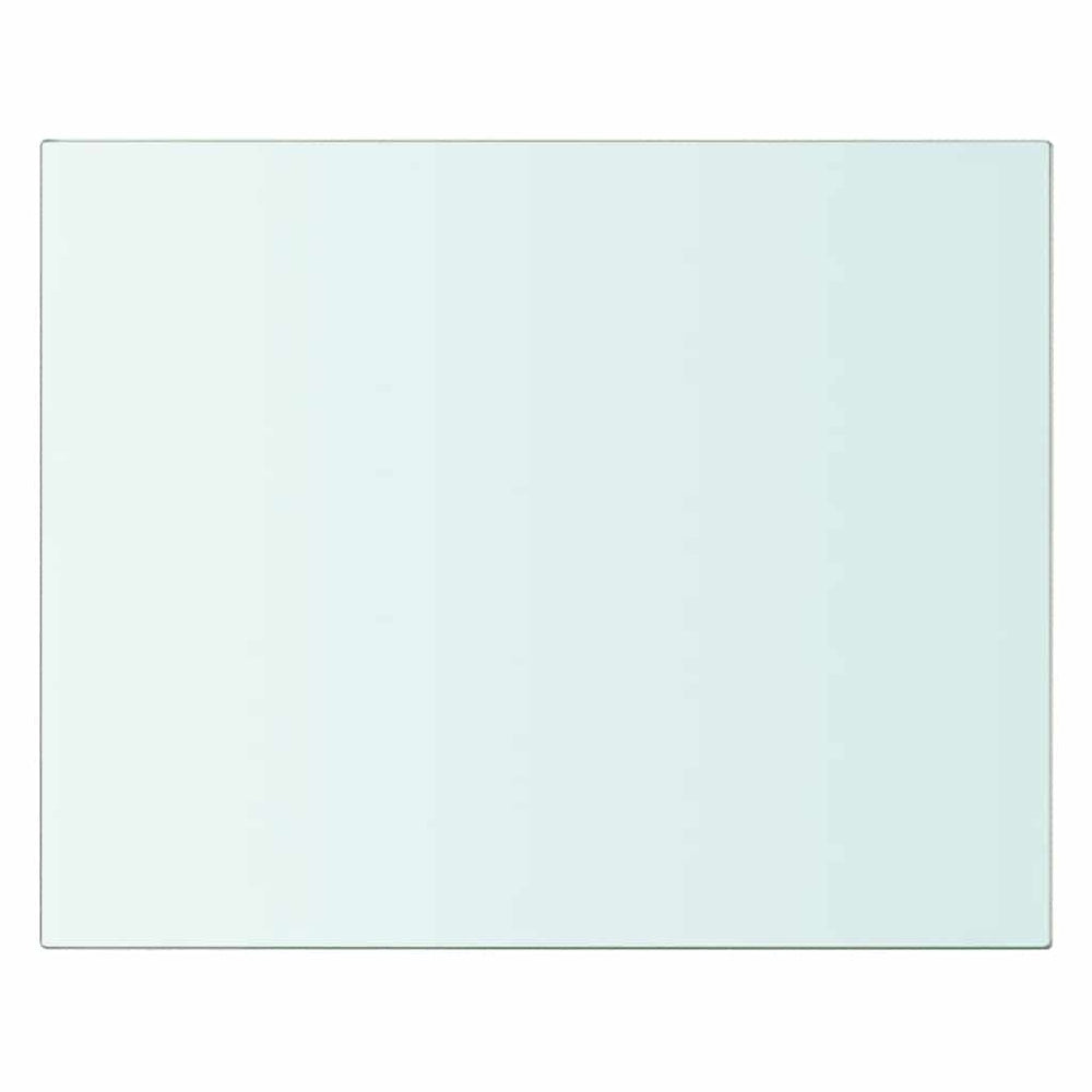 vidaXL Glass Shelf Transparent 20x25 cm