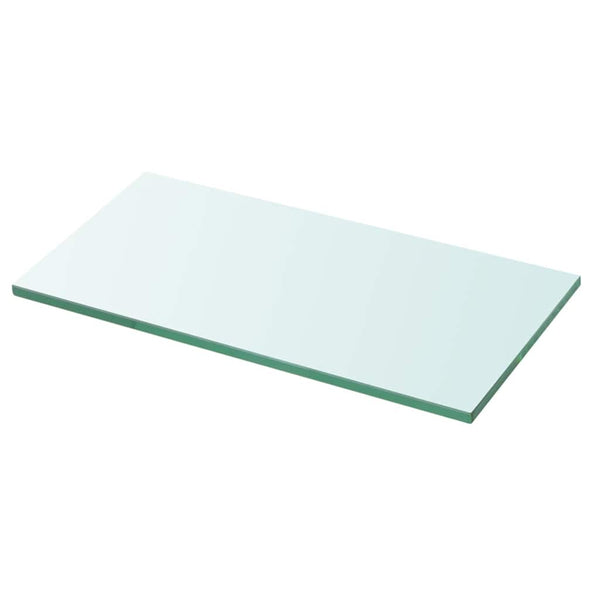 vidaXL Shelf Glass Transparent 30x12 cm