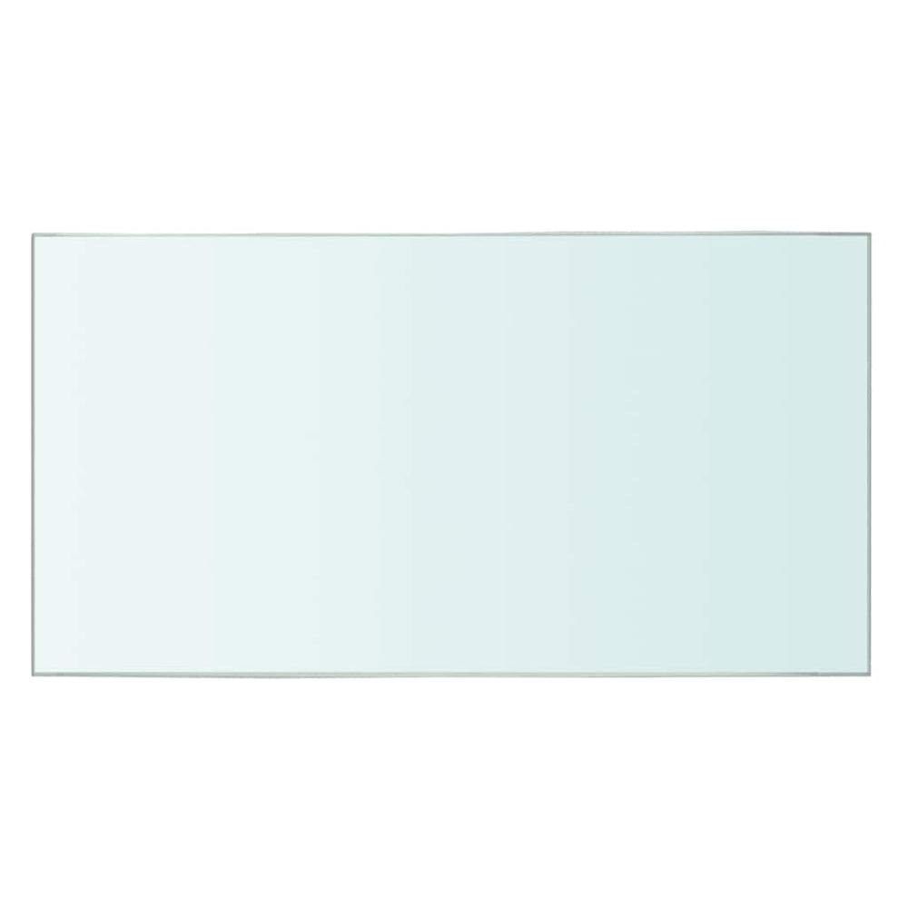 vidaXL Shelf Glass Transparent 30x12 cm