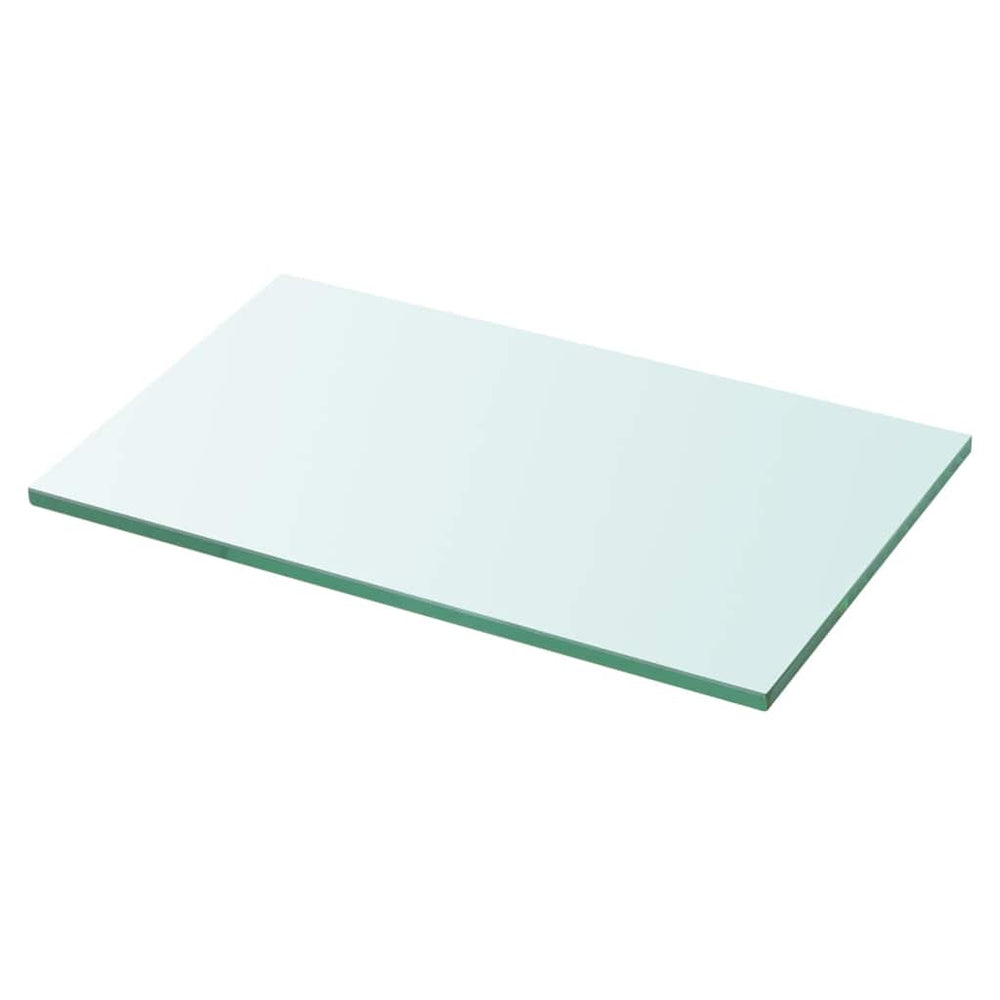 vidaXL Glass Shelf Transparent 30x15 cm