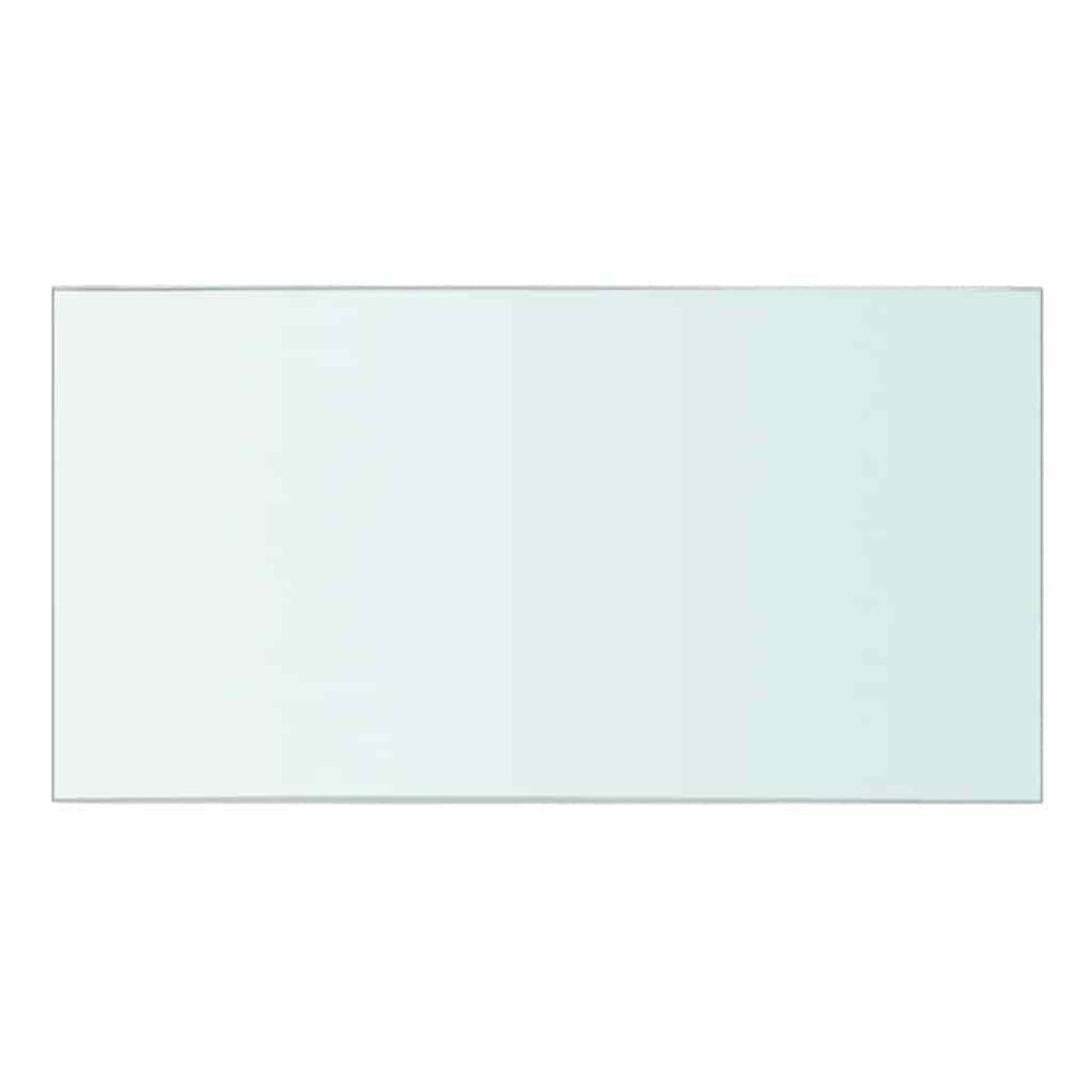 vidaXL Glass Shelf Transparent 30x15 cm