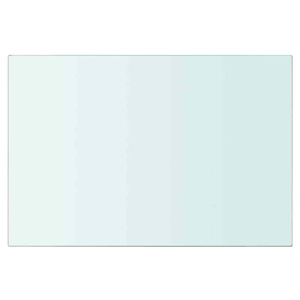 vidaXL Glass Shelf Transparent 30x20 cm