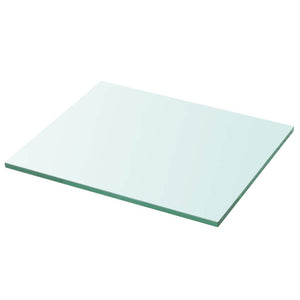 vidaXL Glass Shelf Transparent 30x25 cm