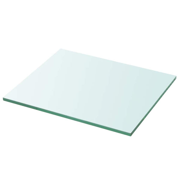 vidaXL Glass Shelf Transparent 30x25 cm