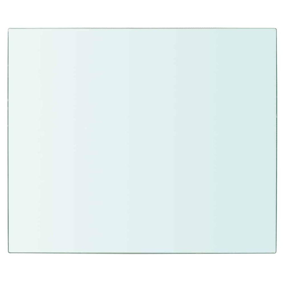 vidaXL Glass Shelf Transparent 30x25 cm