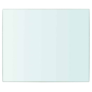 vidaXL Glass Shelf Transparent 30x25 cm