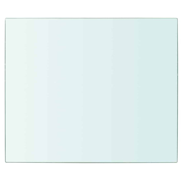 vidaXL Glass Shelf Transparent 30x25 cm