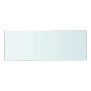 vidaXL Glass Shelf Clear 40x12 cm