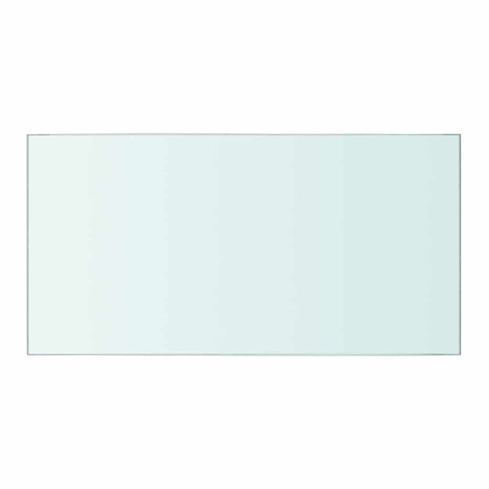 vidaXL Glass Shelf Transparent 40x20 cm
