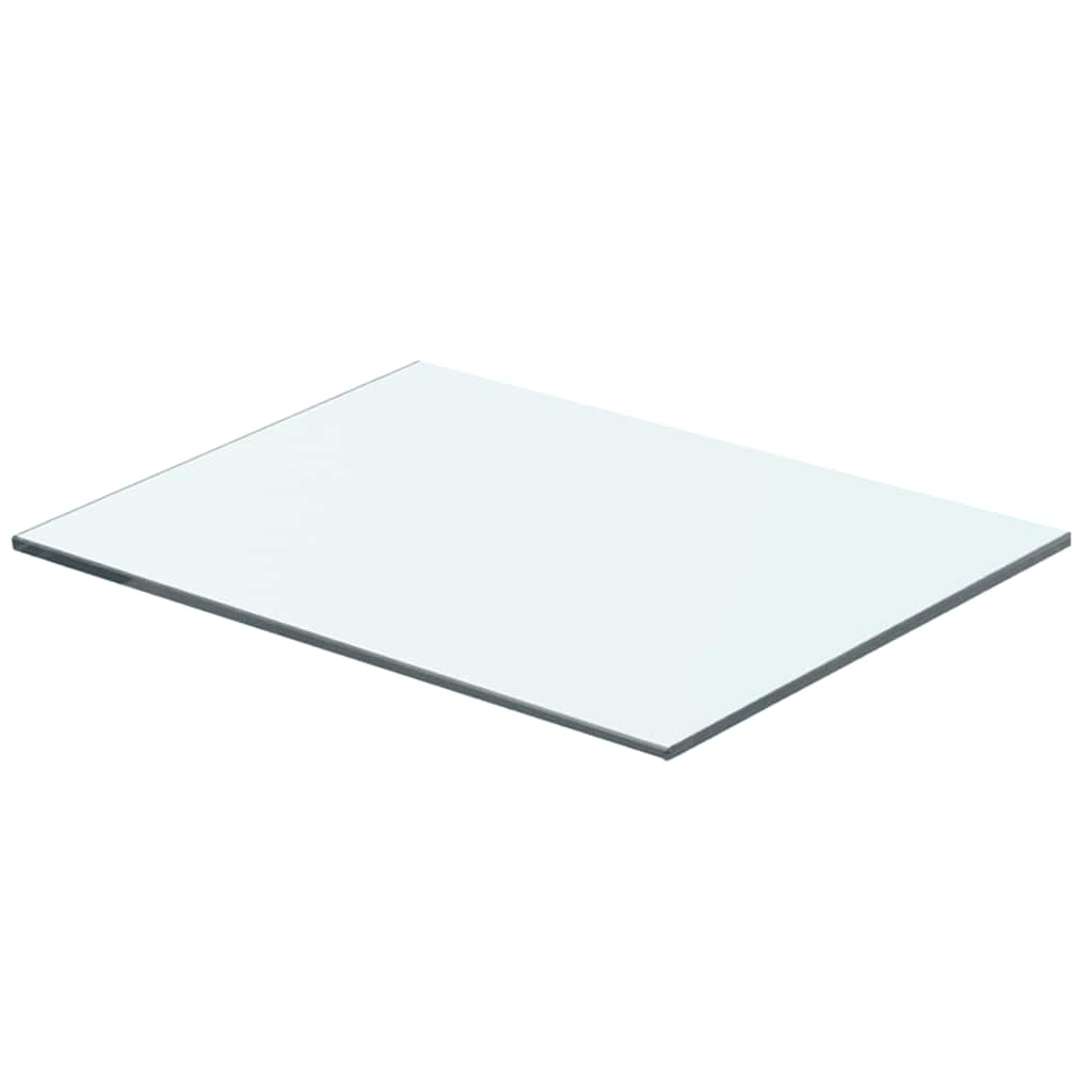 vidaXL Glass Shelf Transparent 40 cm x 25 cm