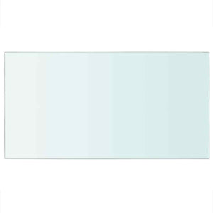 vidaXL Glass Shelf Transparent 40 cm x 25 cm
