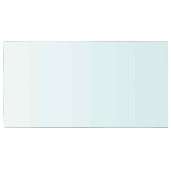 vidaXL Glass Shelf Transparent 40 cm x 25 cm