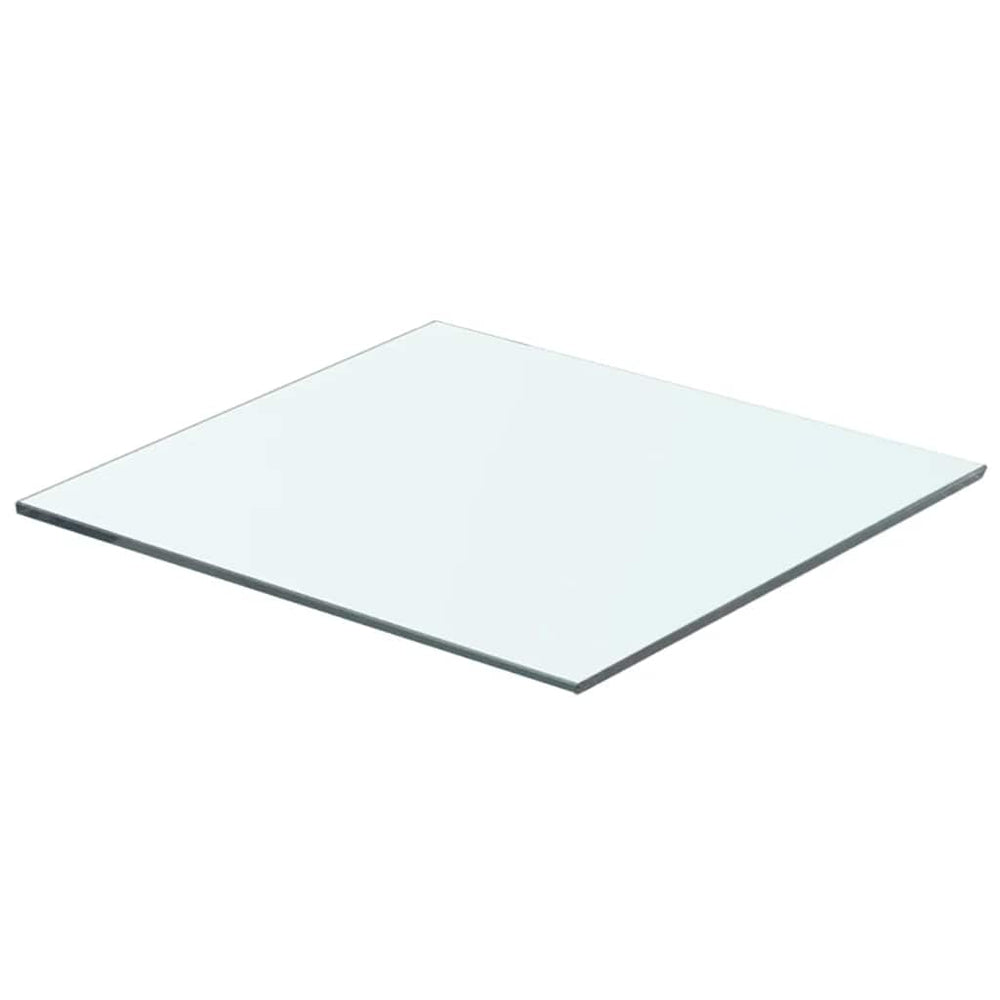 vidaXL Glass Shelf Transparent 40x30 cm