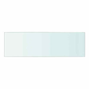 vidaXL Shelf Board Glass Transparent 50x15 cm