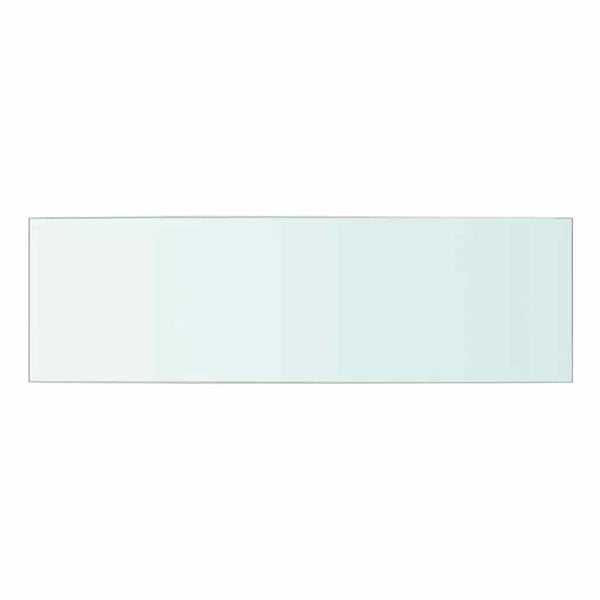 vidaXL Shelf Board Glass Transparent 50x15 cm