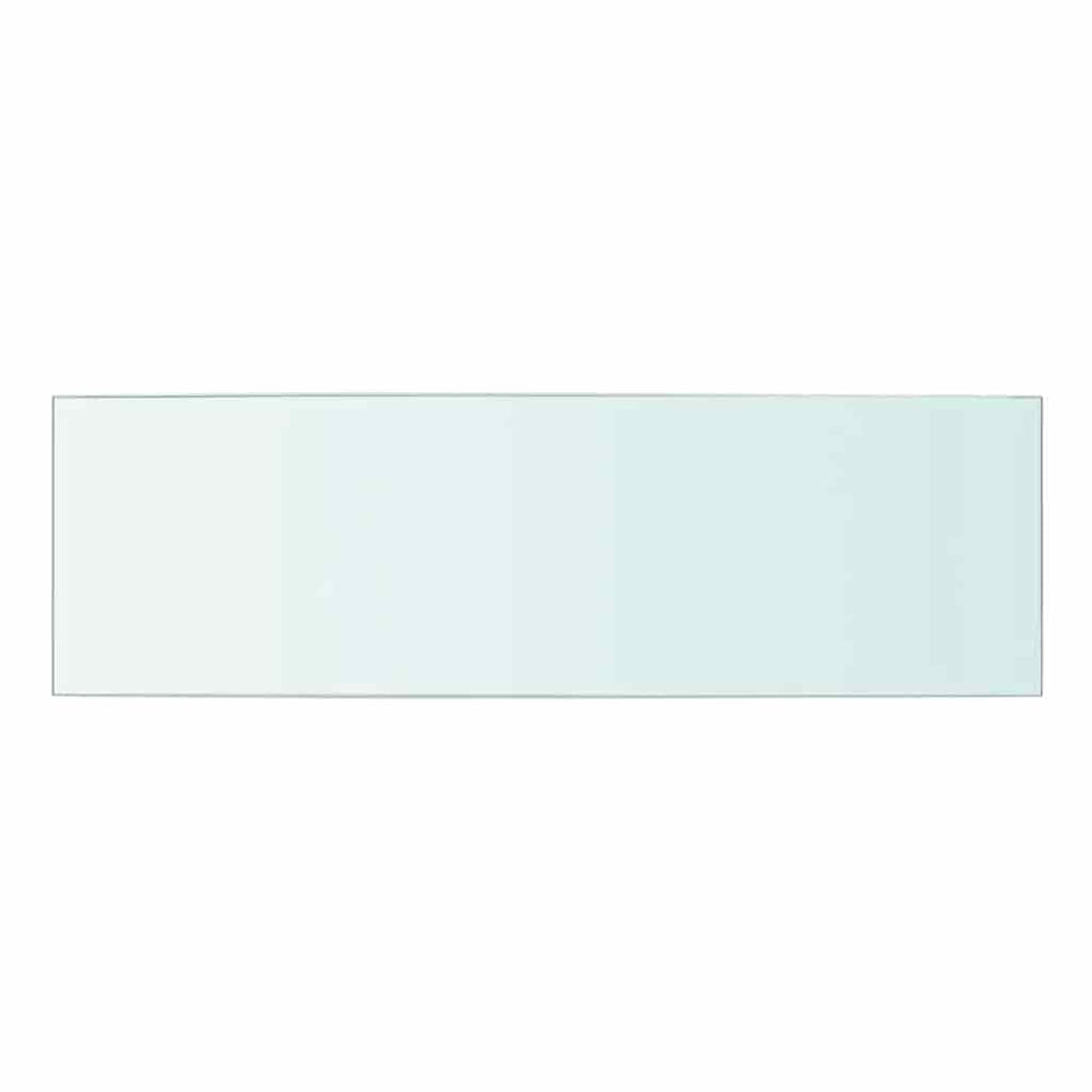 vidaXL Shelf Board Glass Transparent 50x15 cm